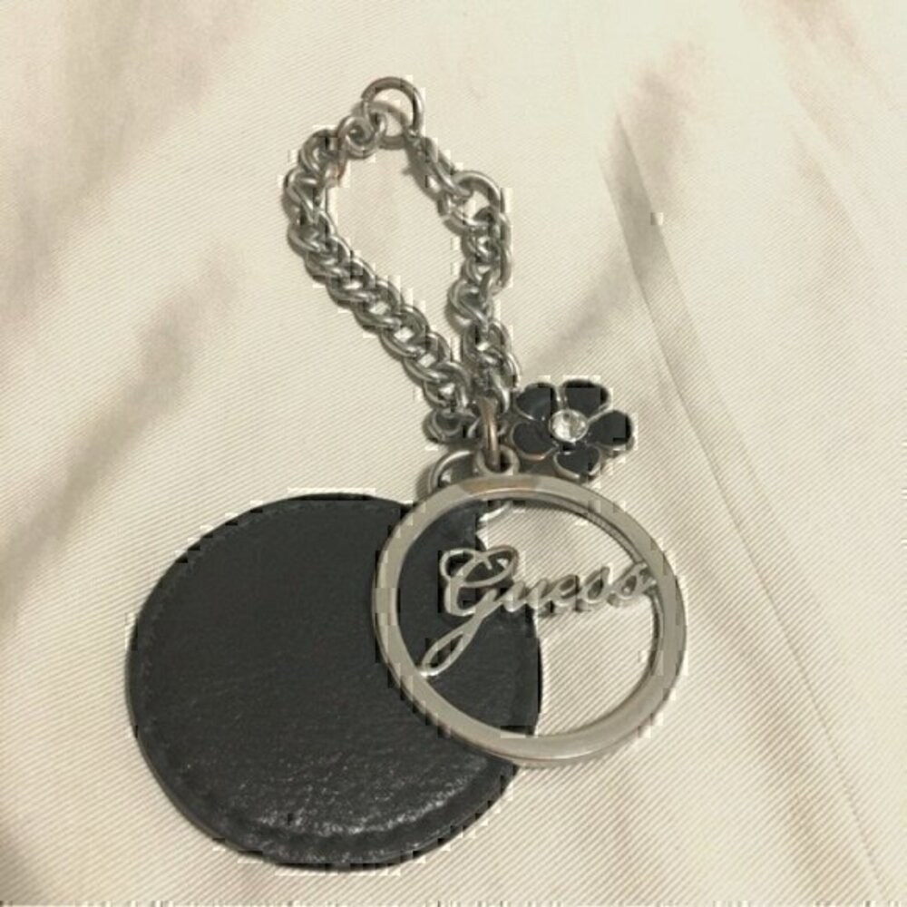 Guess purse charm